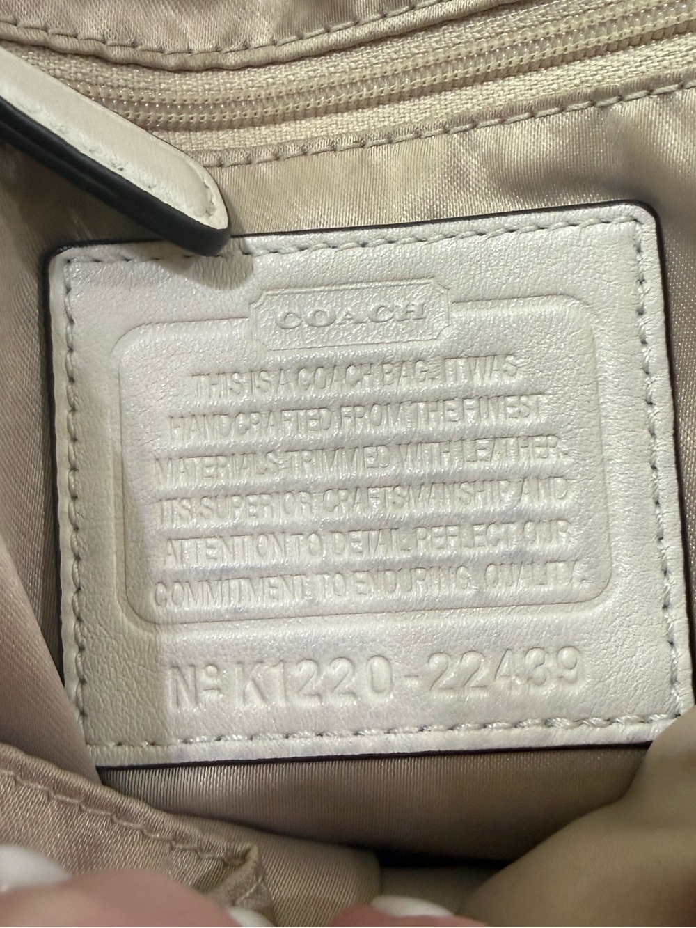 Coach Poppy 22439 Hard to Find Floral Embroidered 2 Way Crossbody Handbag Red - Picture 5 of 16